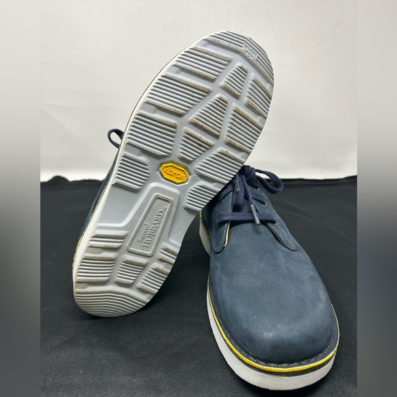 Samuel Hubbard “Hubbard Free” Casual Walking Shoe Navy Leather Men’s Siz… - Picture 4 of 8